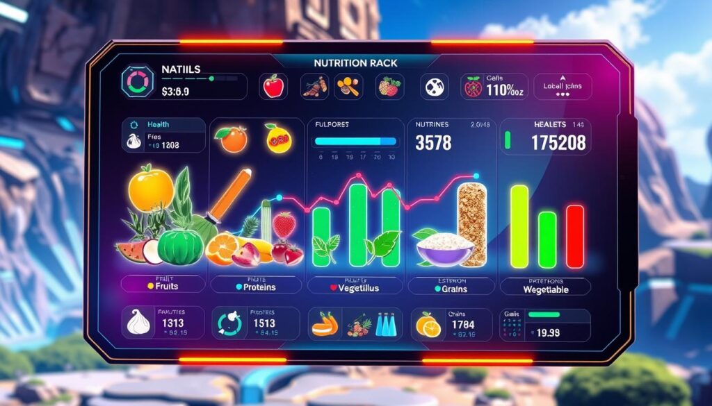 Nutrition Tracking Through Gaming Elements