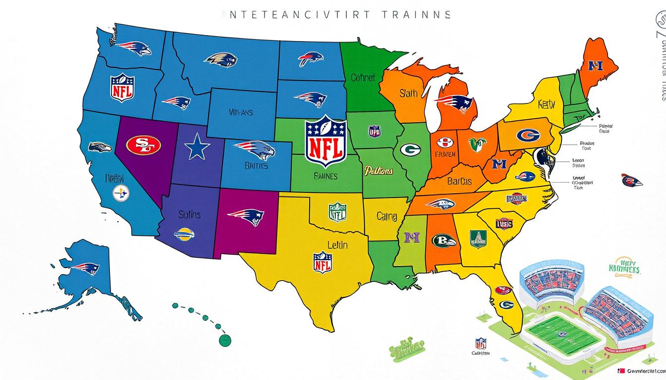 NFL Games Today TV Schedule Map - Coverage Guide 2024