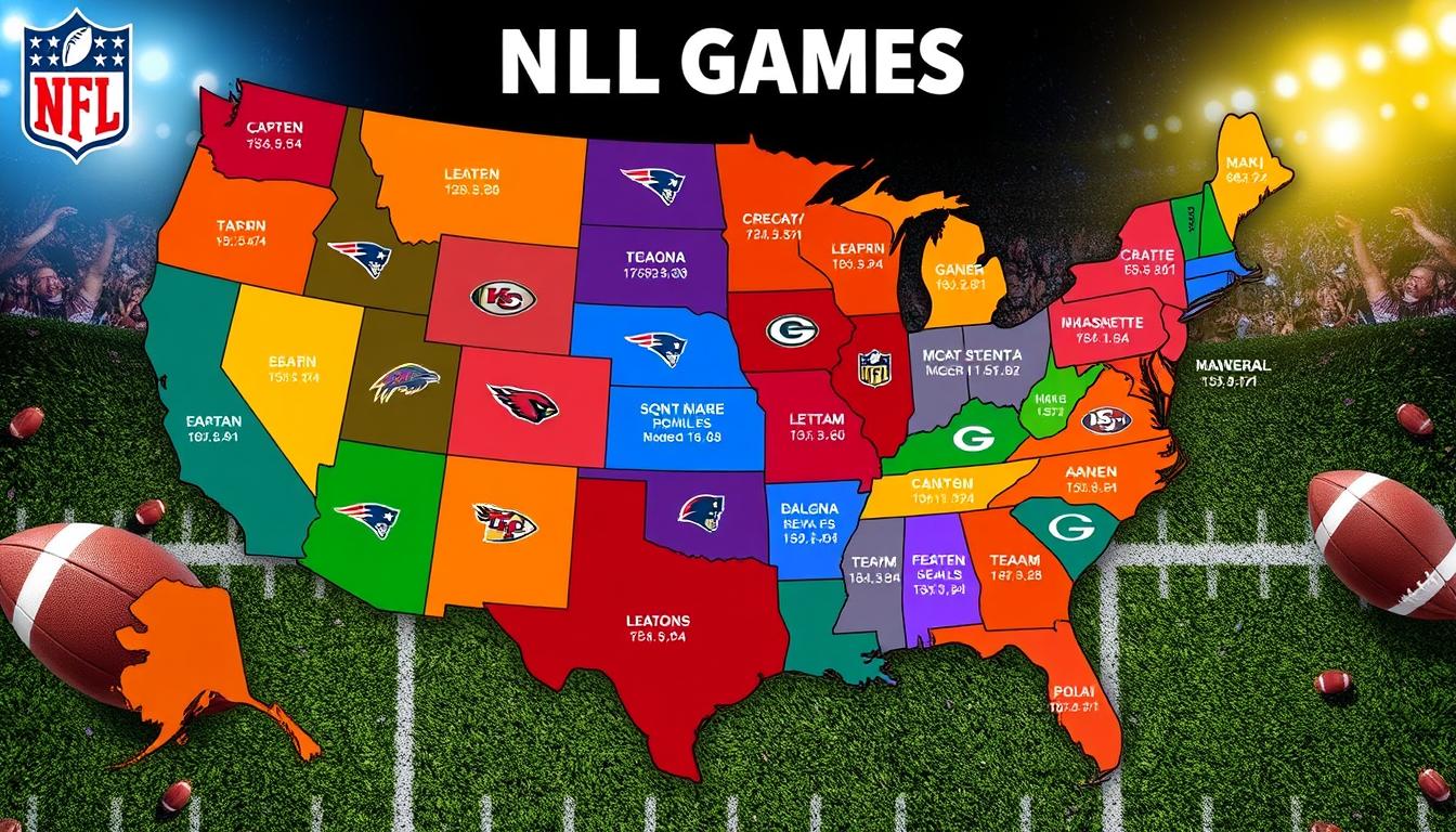 NFL Games Today: TV Schedule Map - Live Coverage